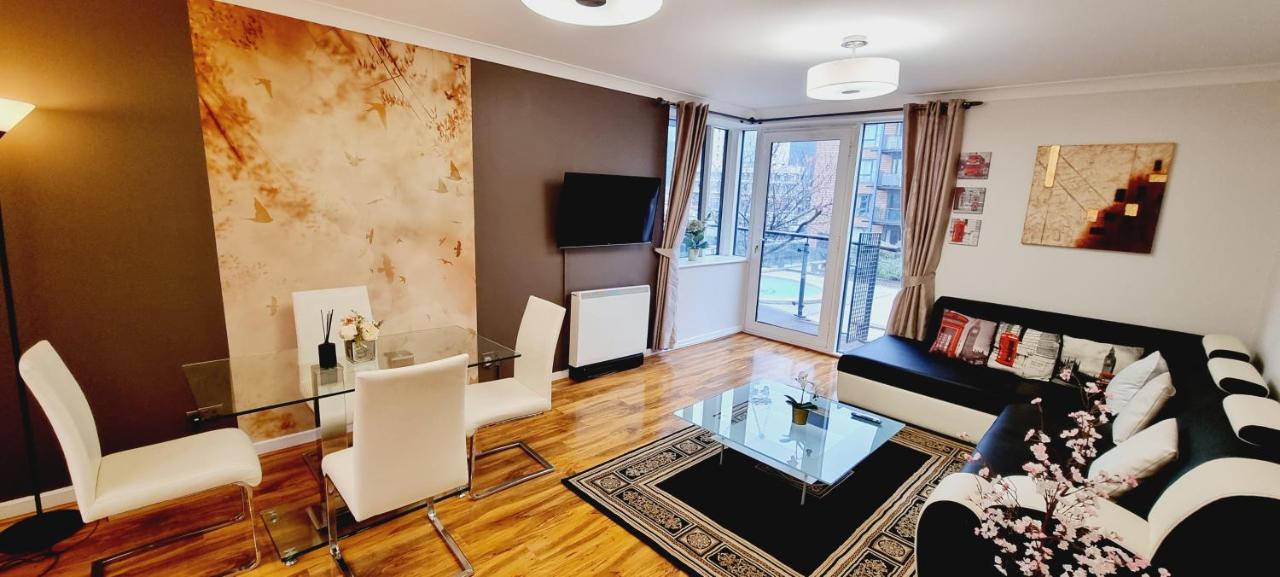 Double King Suite, Canary Wharf Waterfront Londres Exterior foto